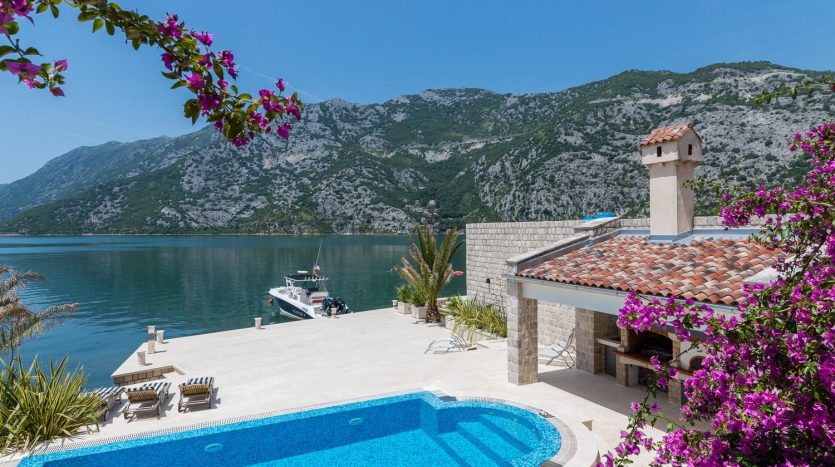 luxury waterfront villa for sale kotor